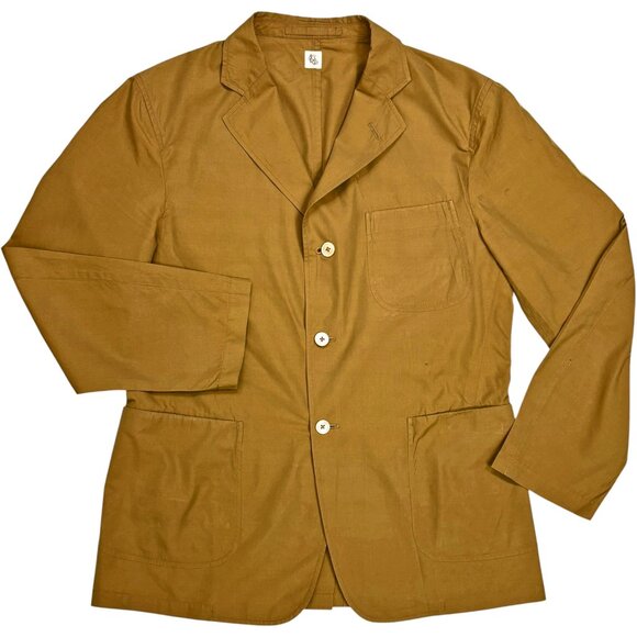 KAPTAIN SUNSHINE Bronze Cotton Silk Blend Field Jacket - Picture 9 of 9